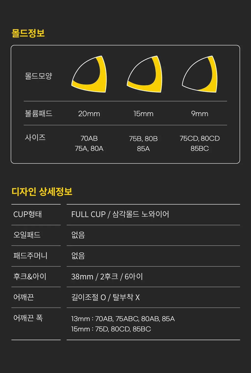 [Wonderbra] [스킨팔레트] 아쿠아 V넥 노와이어 브라팬티 2종세트 크림베이지 WBW5M49_T 상세페이지 6